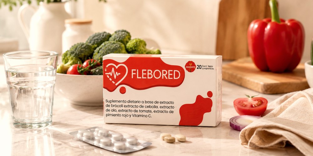 Flebored: caja x 20 comprimidos